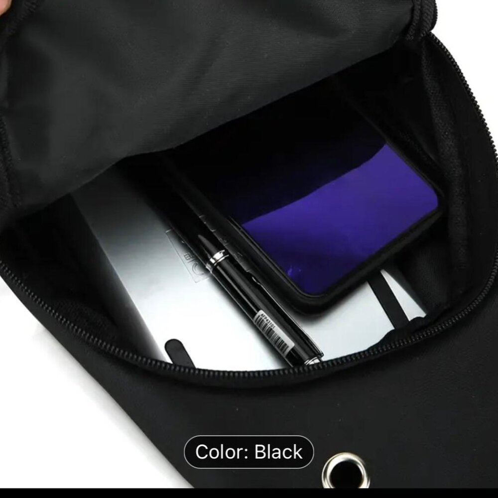 NEW- JOURNEY413 BACKPACK SLINGBACK ADJUSTABLE STRAP - BLACK 11X7IN - Picture 2 of 4
